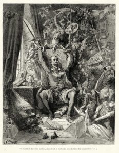 Gustave Dore’s Don Quixote: “A world of disorderly Notions, pick’d out of his Books, crouded into his Imagination.”