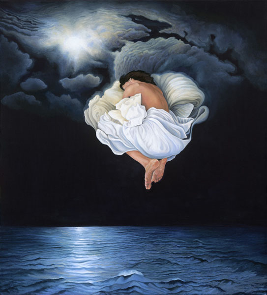 Lynn Randolph, "Nocturnal Clouds" (2005).
