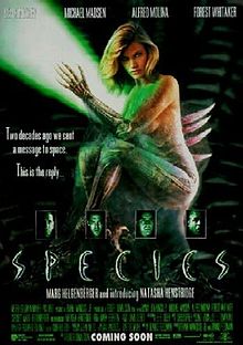Natasha Henstridge in "Species" (1995).