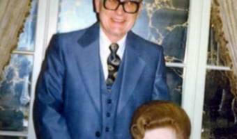 Albert Bender with Max Steiner's wife Lee. From Wikimedia Commons.